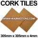 cork flooring glue down tile